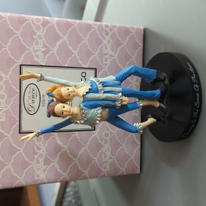 Three Dance Figurines